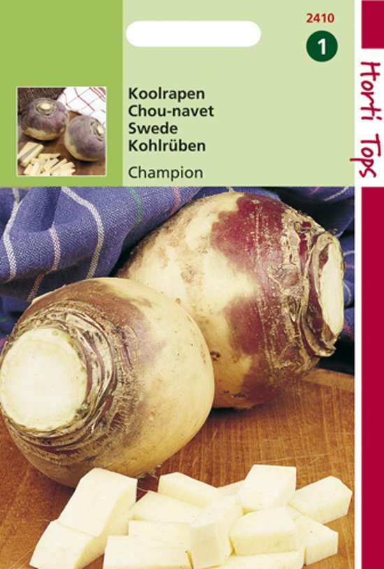 Koolraap Champion (Brassica) 1750 zaden HT
